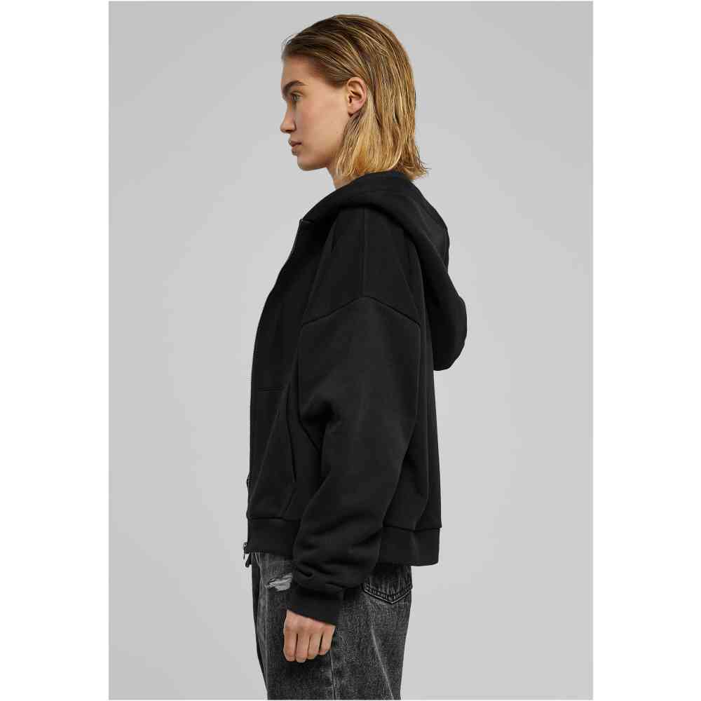 Urban Classics - Boxy Veste zip à capuche - Noir